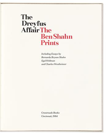 Shahn, Ben (1898-1969) The Dreyfus Affair. The Ben Shahn Prints.